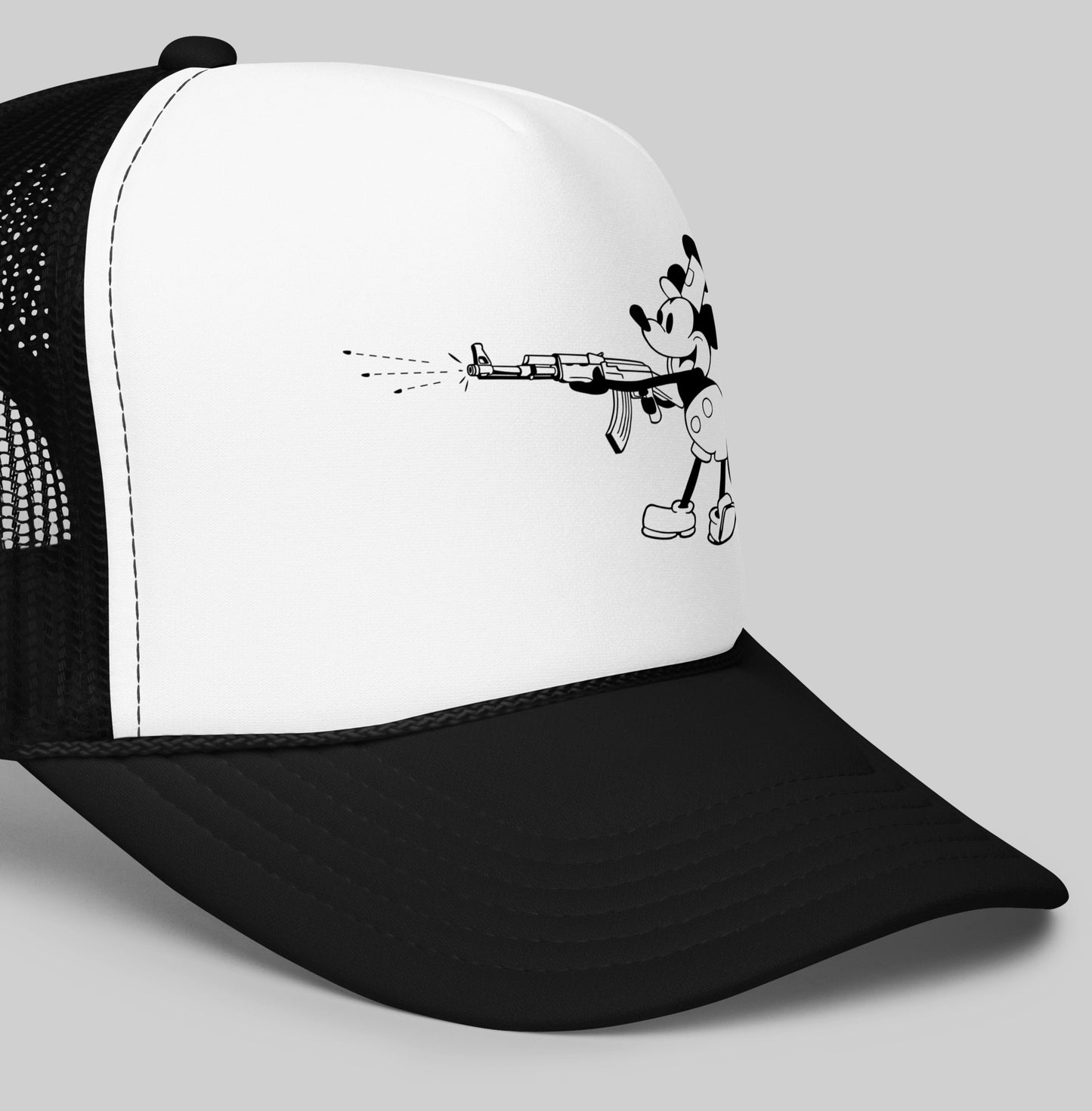 machine gun willie mesh hat