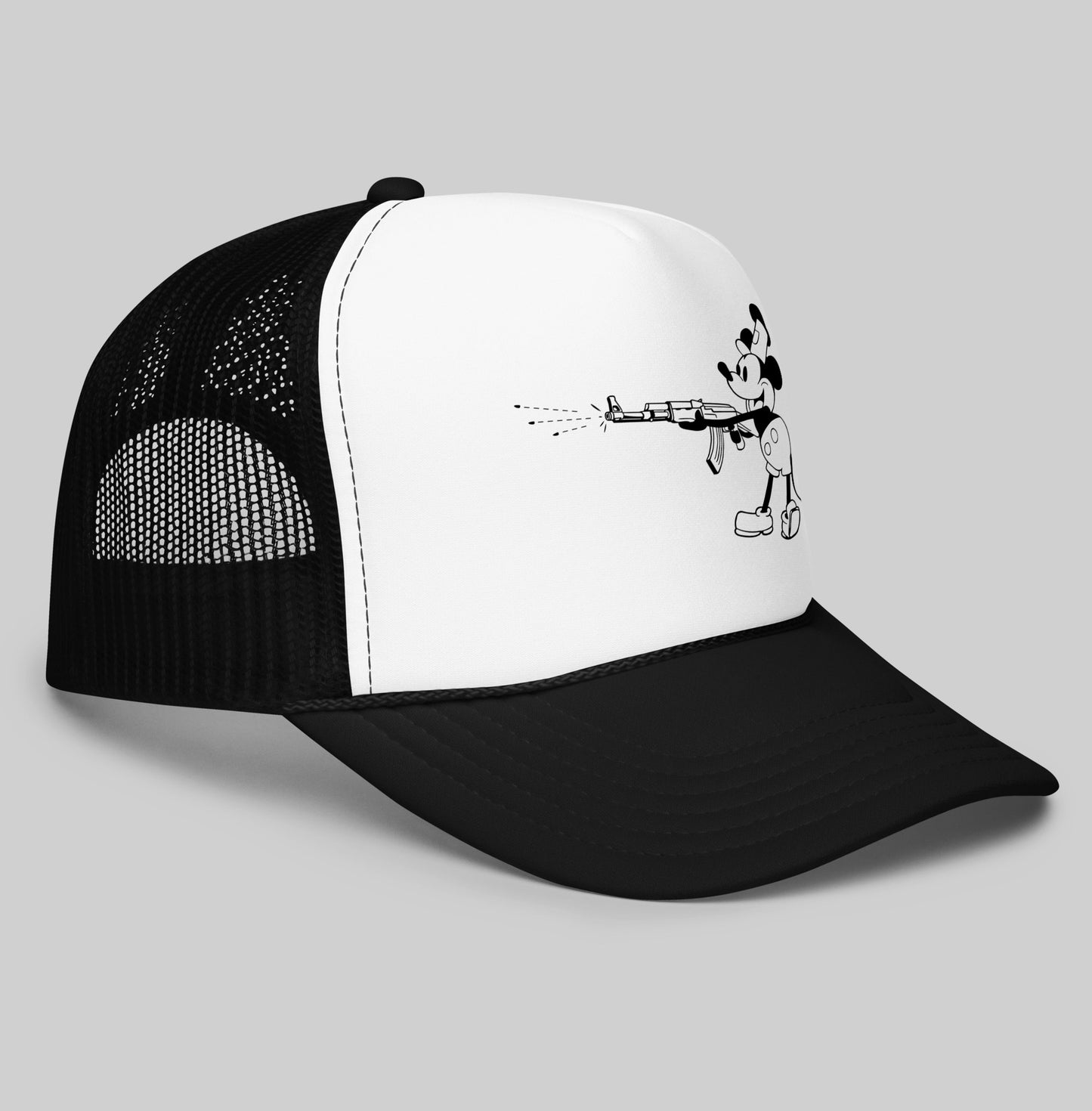 machine gun willie mesh hat