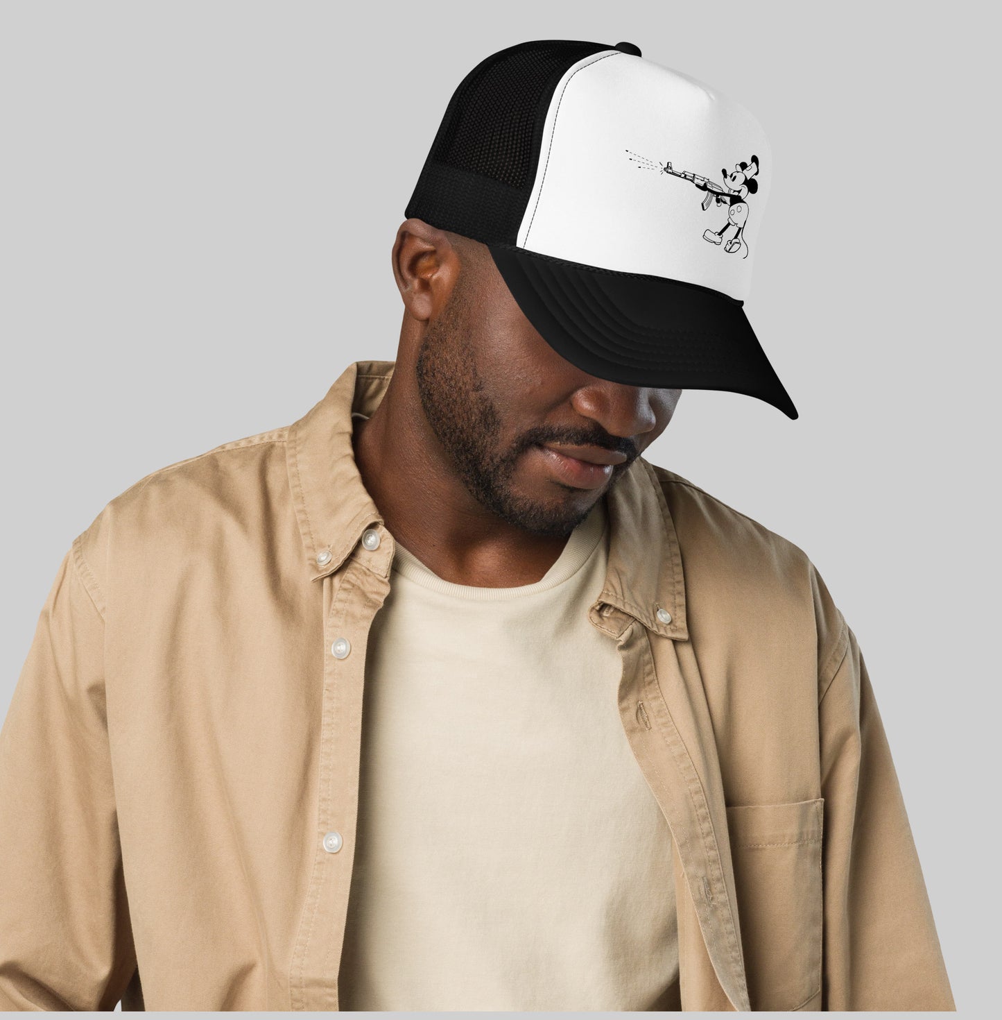 machine gun willie mesh hat