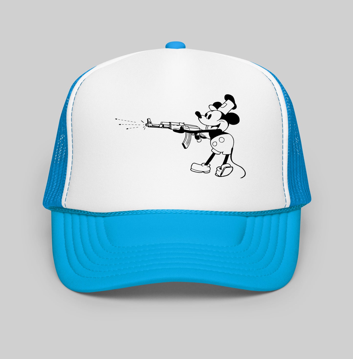 machine gun willie mesh hat