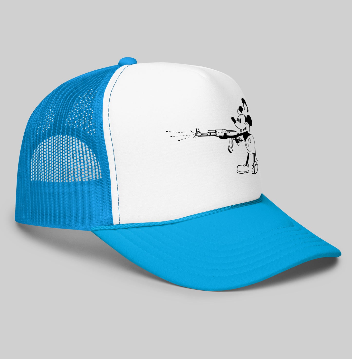 machine gun willie mesh hat