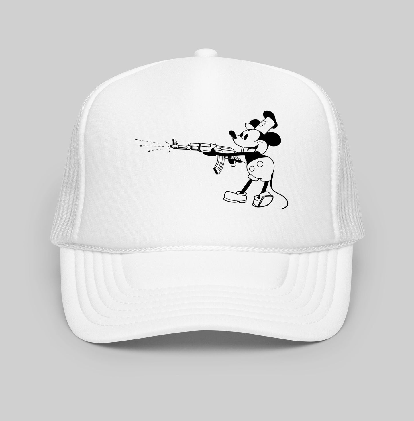 machine gun willie mesh hat
