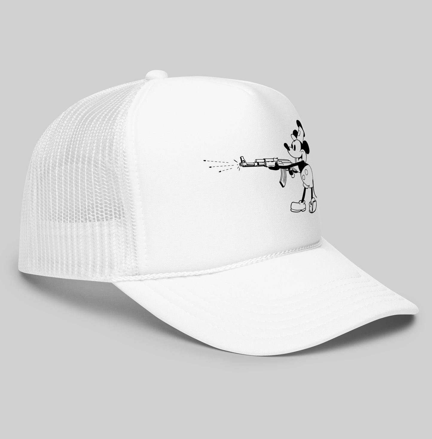machine gun willie mesh hat