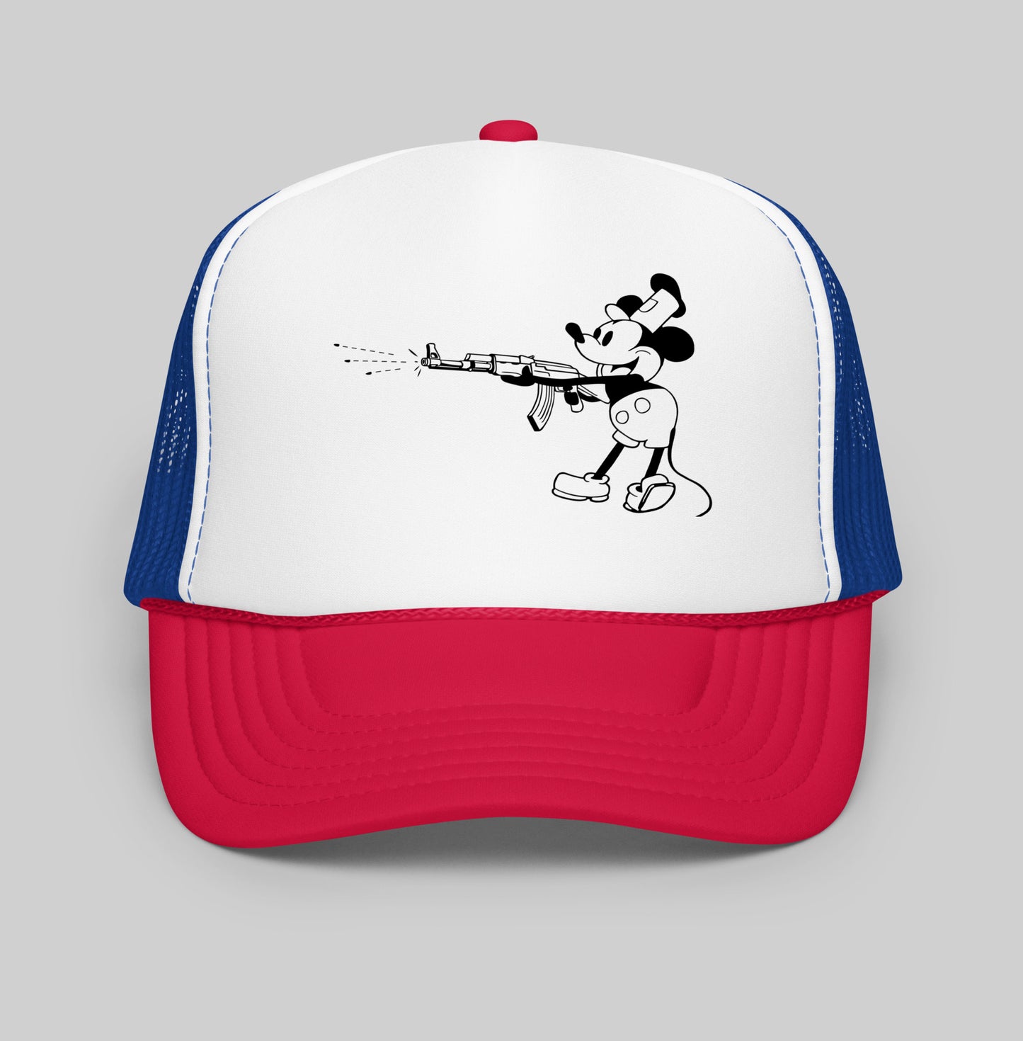 machine gun willie mesh hat