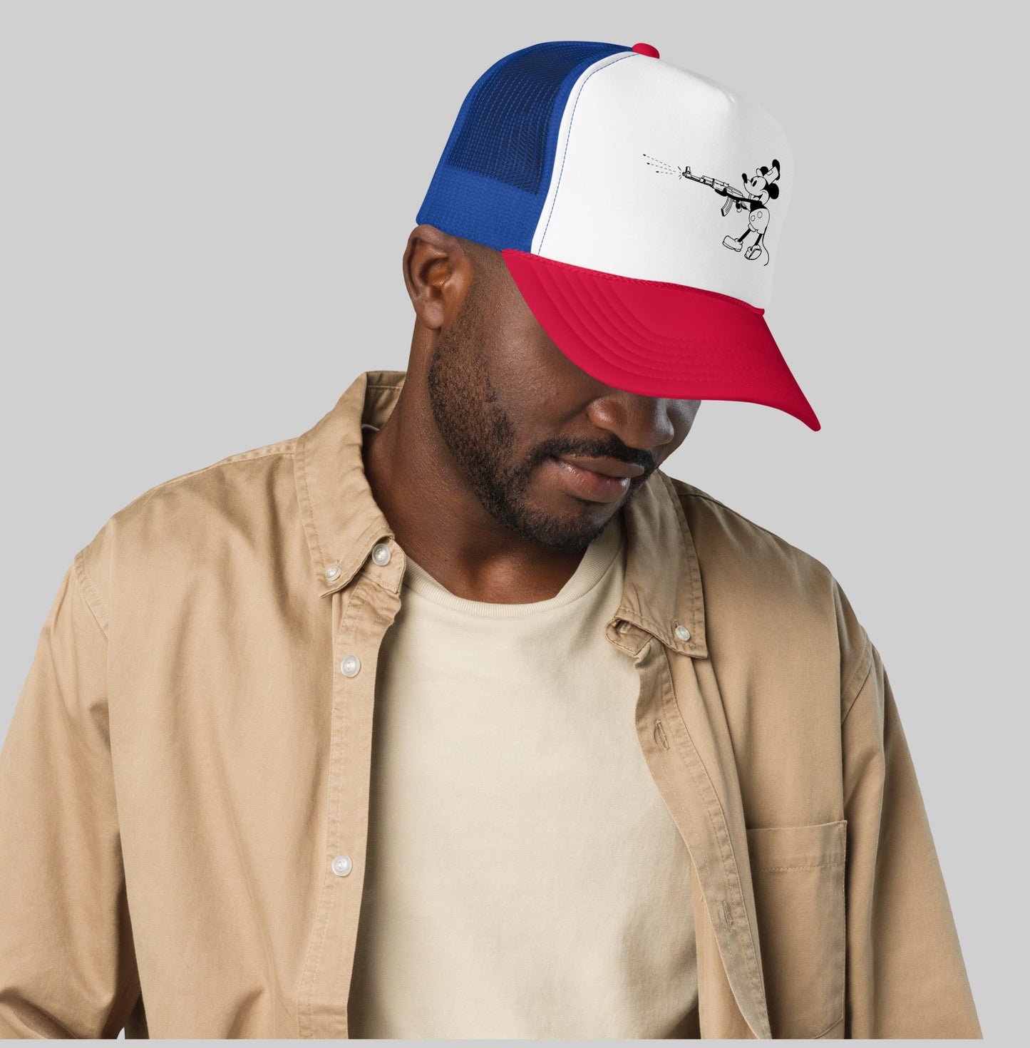 machine gun willie mesh hat